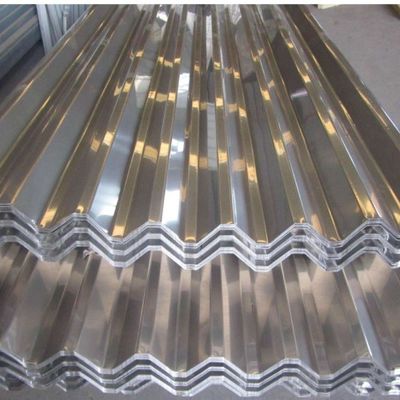 Zero pannelli ondulati d'acciaio SGC340 del tetto galvanizzati lustrino