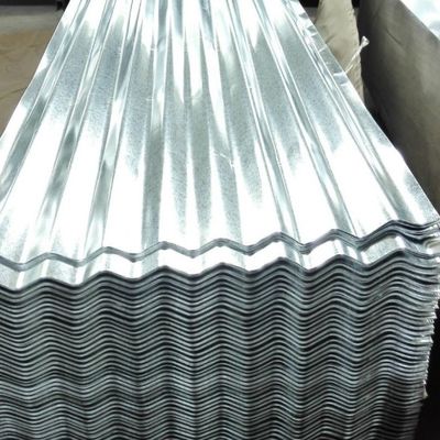 Strati ondulati SGLCC G550, G450 del galvalume di JIS G3312 55%