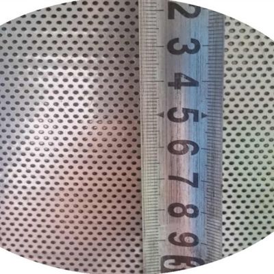 strato perforato di alluminio SGCC DX51D di 0.4mmX1219mmX2438mm