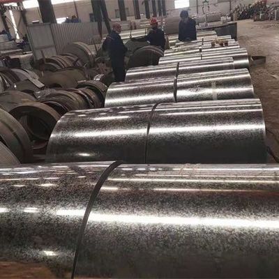 lamiera di acciaio galvanizzata immersa calda di 610mm in bobine DX51D