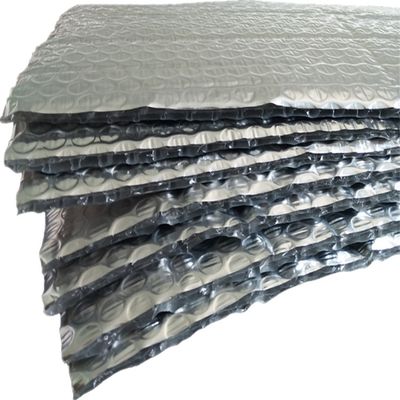 stagnola della bolla di ALLUMINIO del tessuto del PE di 5mm, involucro di bolla a prova di fuoco del foglio di alluminio