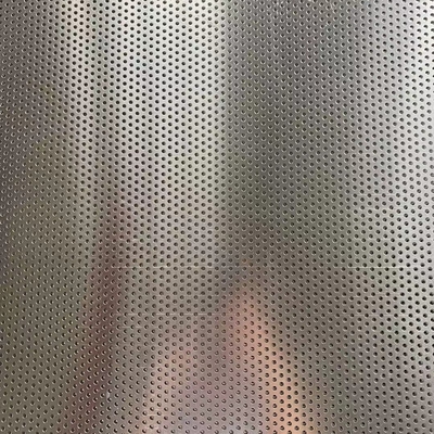 Pannello perforato di alluminio su ordinazione della superficie 3mm del galvalume