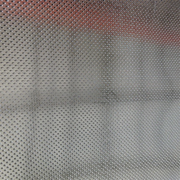 0.3mm hanno galvanizzato il metallo perforato Mesh Round/esagono per attrezzatura di filtrazione