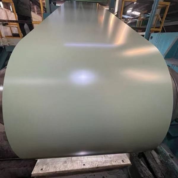 Larghezza 600-1250 mm Rivestimento di zinco 40-275 g bobina di acciaio galvalume preverniciata per materiali da costruzione