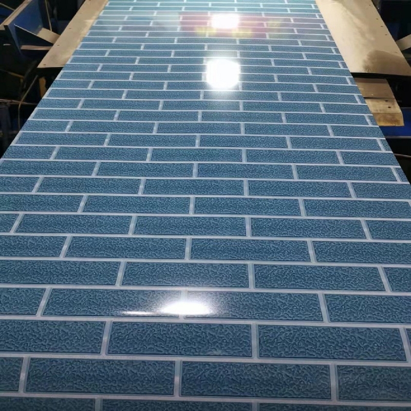 il colore di 15-20um Front Paint Coating Z275 ha ricoperto la bobina d'acciaio di PPGI per il tubo e la mobilia di drenaggio
