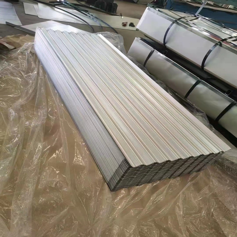 Il colore di PPGI ha ricoperto lo strato ondulato del tetto del metallo galvanizzato premendo le mattonelle
