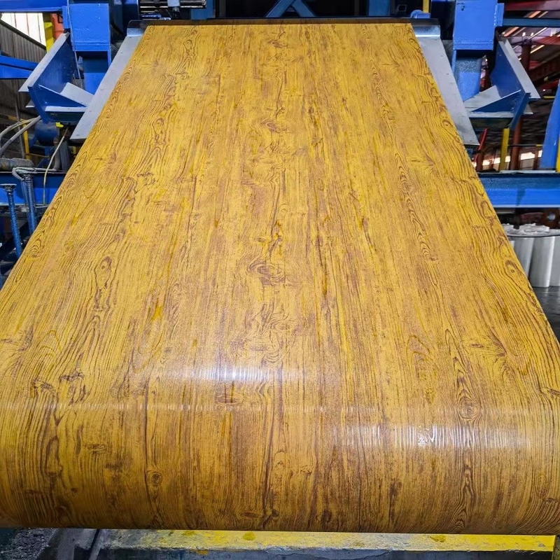 Lo zinco ha ricoperto i piatti laminati a freddo del rotolo di RAL PPGL colora la bobina rivestita