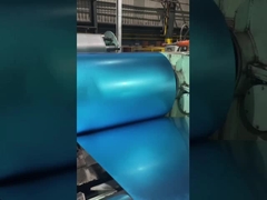 Bobina d'acciaio Az70, G550, Anti-dito, lustrino regolare del galvalume blu di SGLCC 55%