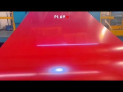 PPGL/PPGI COIL D'acciaio rosso ciliegio AFP AKZO & PE PAINT AZ80-AZ180G/m2