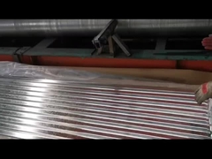 Produzione di lamiere di acciaio ondulato galvanizzato