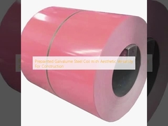 Coil di acciaio galvalume preverniciato con versatilità estetica per la costruzione