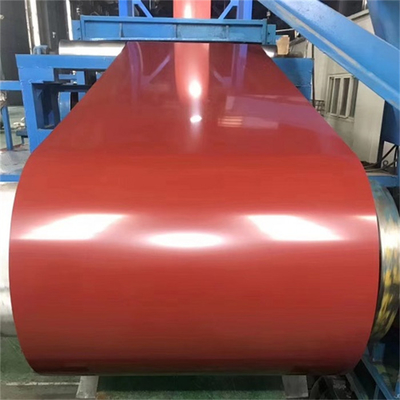 Bobina d'acciaio preverniciata ricoprente rossa 15um/7um di GI Z80 per il recinto SGCC della parete