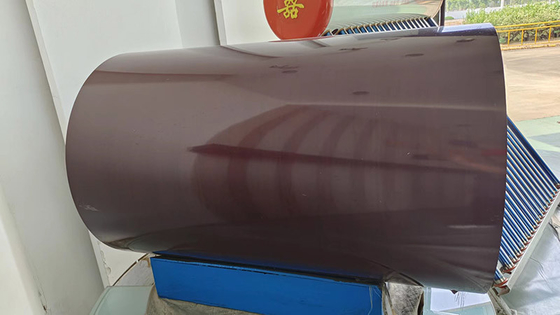 PPGL / PPGI Fogli di metallo con rivestimento colorato con bobina di acciaio galvalume pre-tinto