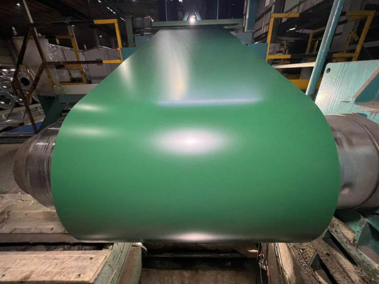 Fogli di acciaio galvanizzato in bobina pre-tinto in acciaio Gi / PPGI rivestito di colore verde