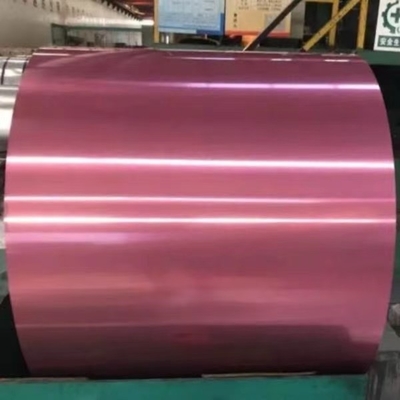 Materiale di copertura per la costruzione della bobina di acciaio pre-tinto e galvanizzato Alta resistenza