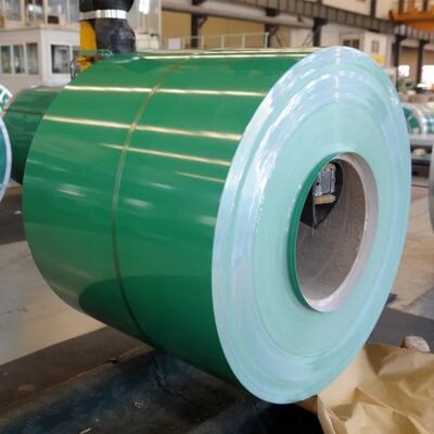Bobina in acciaio galvalume preverniciato DX52D+AZ per strutture agricole