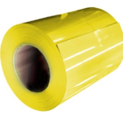 Acciaio galvanizzato preverniciato giallo 1250mm di auto pulizia
