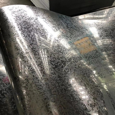 Il passaggio della pelle Z275 ha galvanizzato il lustrino zero dello strato d'acciaio della bobina per l'applicazione domestica